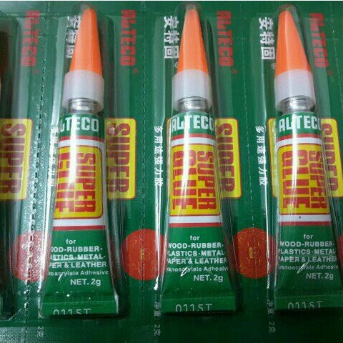 Keo Dính Đa Năng Super Glue Dùng Dán Dày Dép,Nhựa Siêu Dính,Trọng Lượng 2 Gam