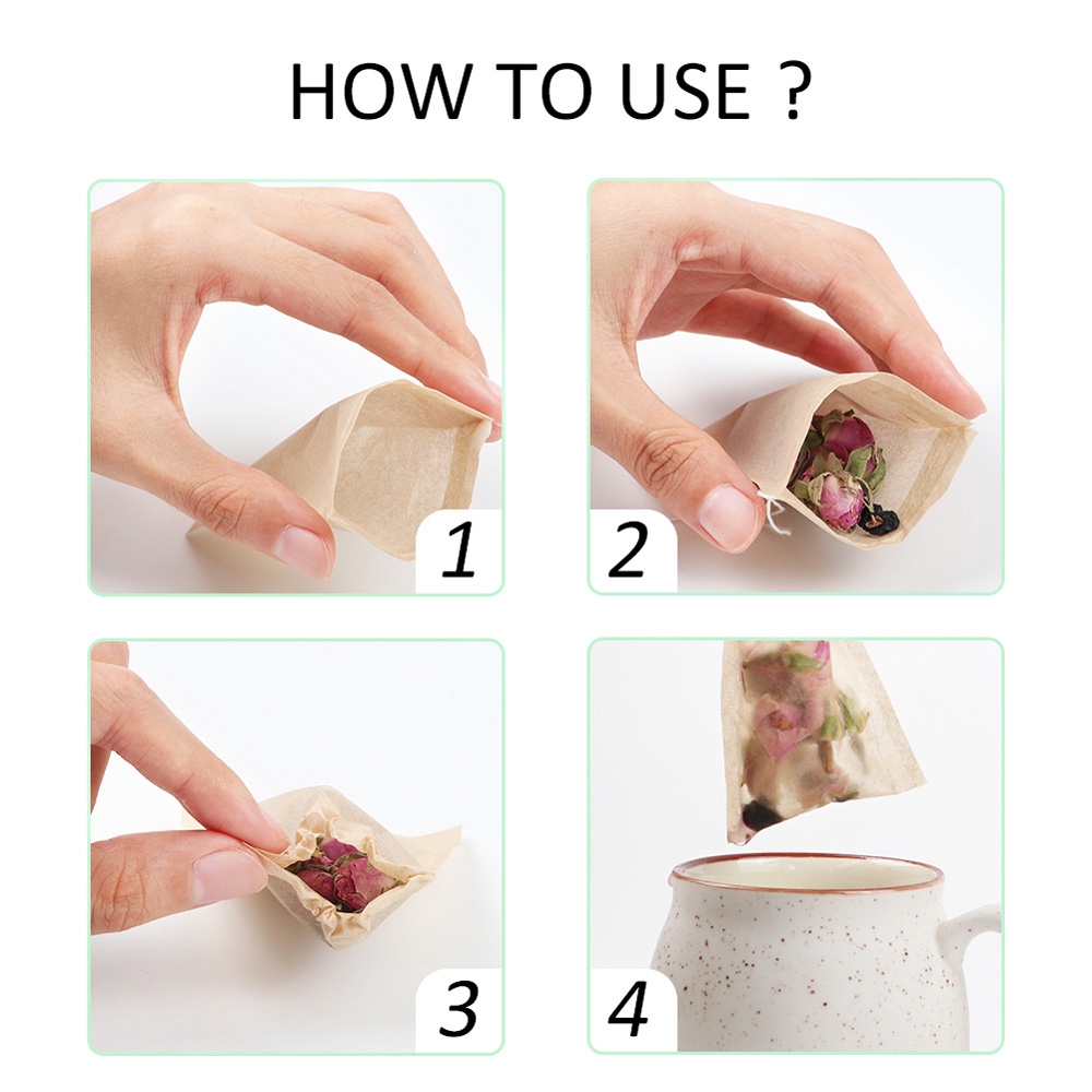 Túi Lọc Trà Có Dây Rút Tiện Dụng