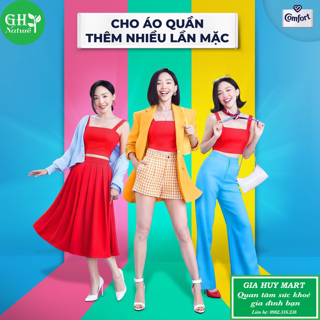 Nước xả làm mềm vải Comfort Chăm sóc Chuyên sâu Túi 1,8 lít