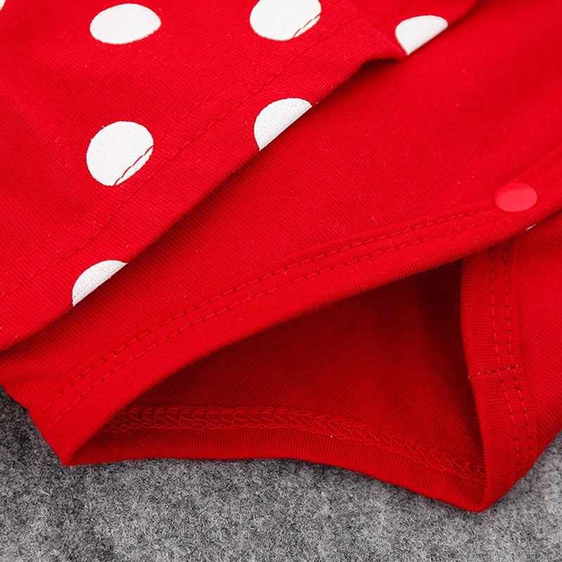 Jumpsuit Cotton Ngắn Tay+Mũ In Họa Tiết Hoạt Hình Cho Bé Gái