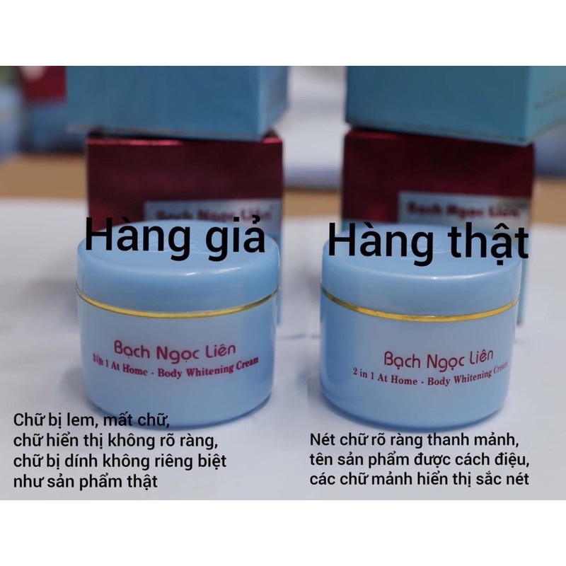 Kem dưỡng trắng da bạch ngọc liên xanh 90g chính hãng