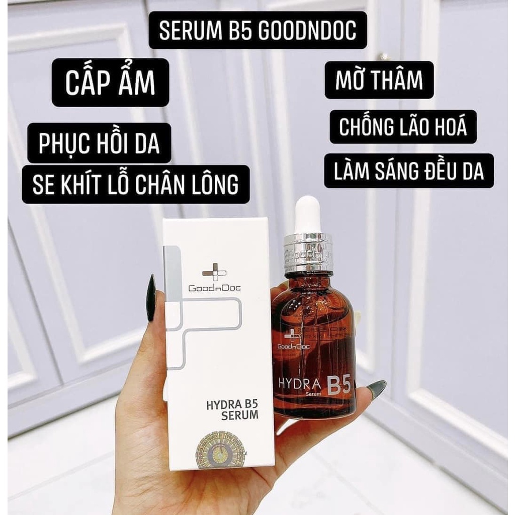 Serum dưỡng da goodndoc hydra b5 serum - 30ml