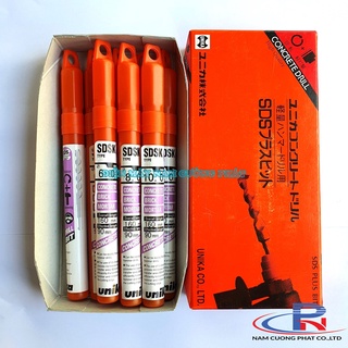 Mũi khoan bê tông unika 6 8 10mm