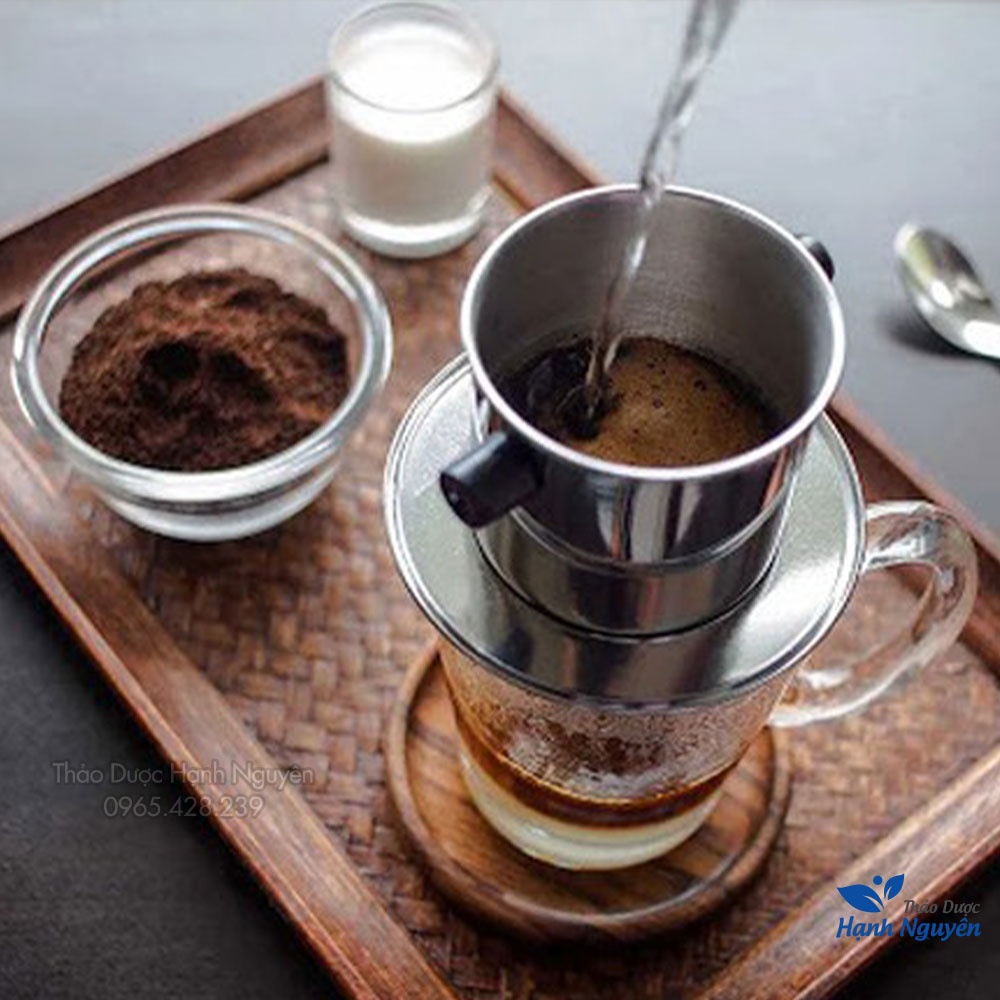 Bột cà phê nguyên chất 500g (Cafe đắp mặt, tẩy da chết, dưỡng trắng) - Thảo Dược Hạnh Nguyên
