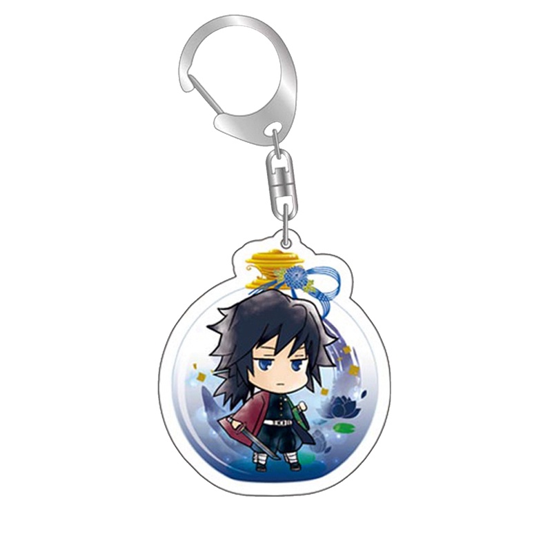 Tmdbyx Móc Khóa Nhựa Acrylic Họa Tiết Hoạt Hình Demon Slayer Kimetsu No Yaiba Tanjiro Kamado Dễ Thương
