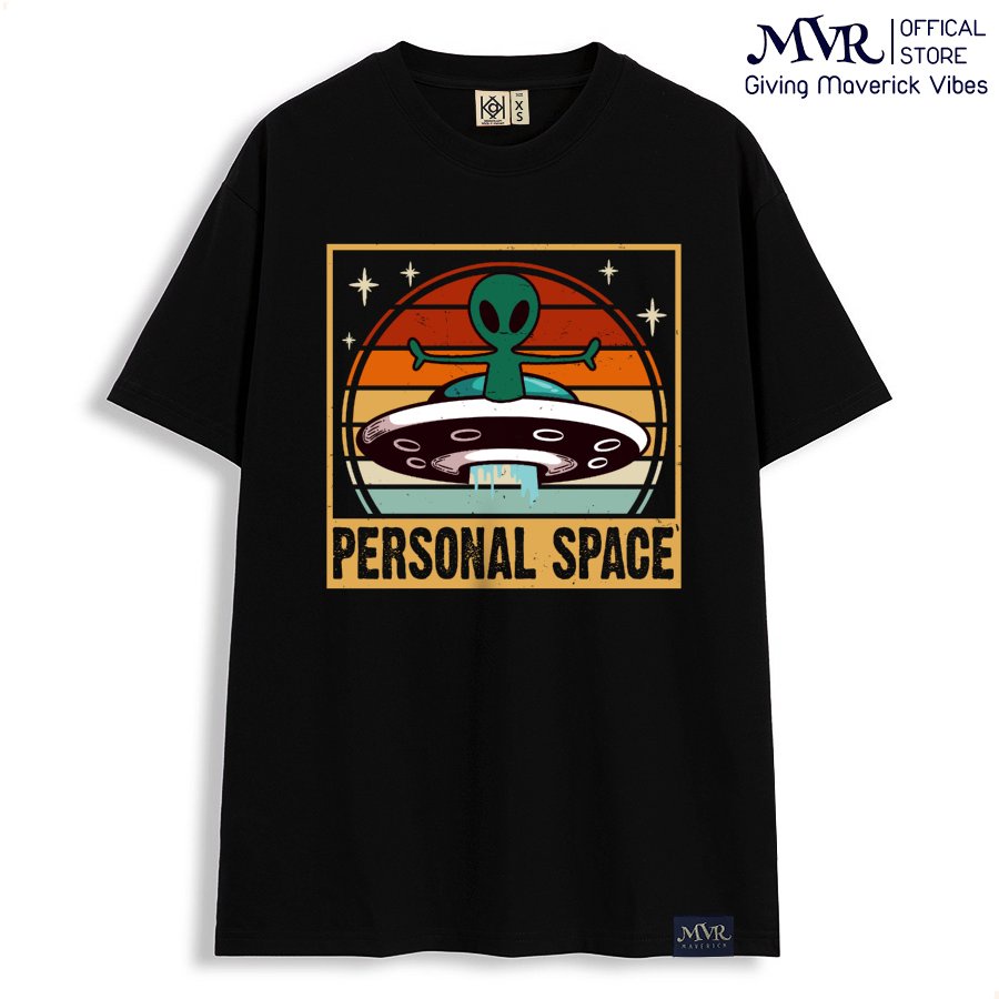 Áo thun nam nữ người ngoài hành tinh form rộng Không gian riêng tư phong cách cổ điển MVR KK3981