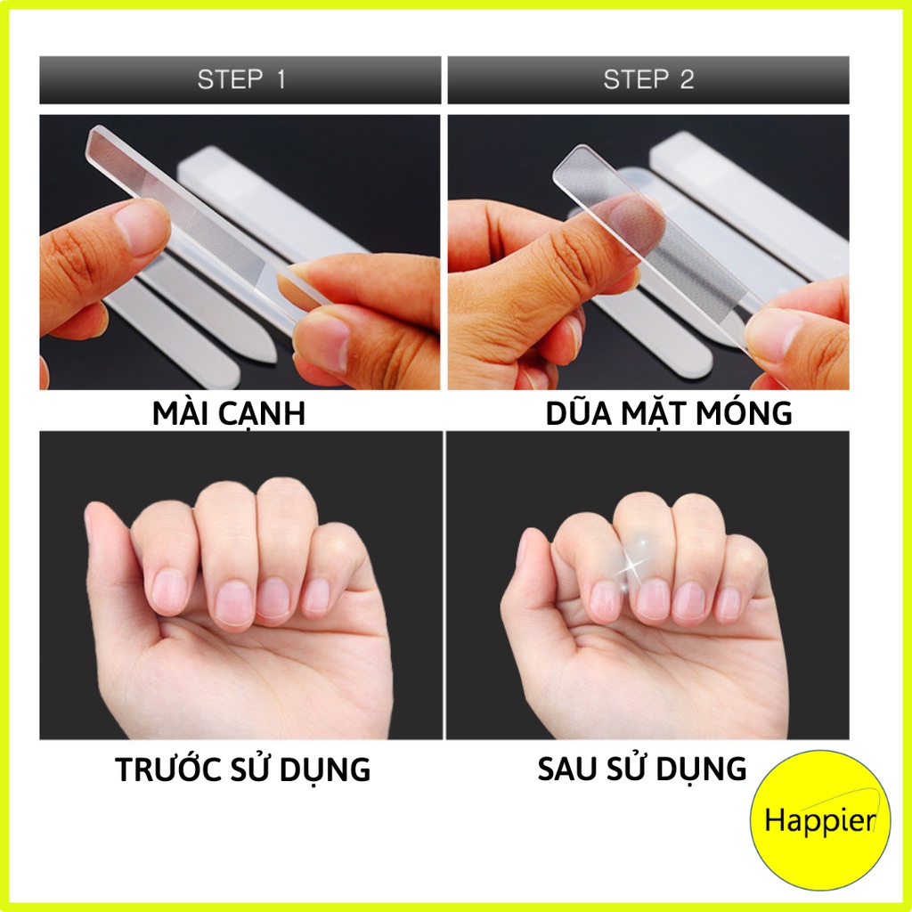 Dũa Móng Tay Nano Làm Bóng