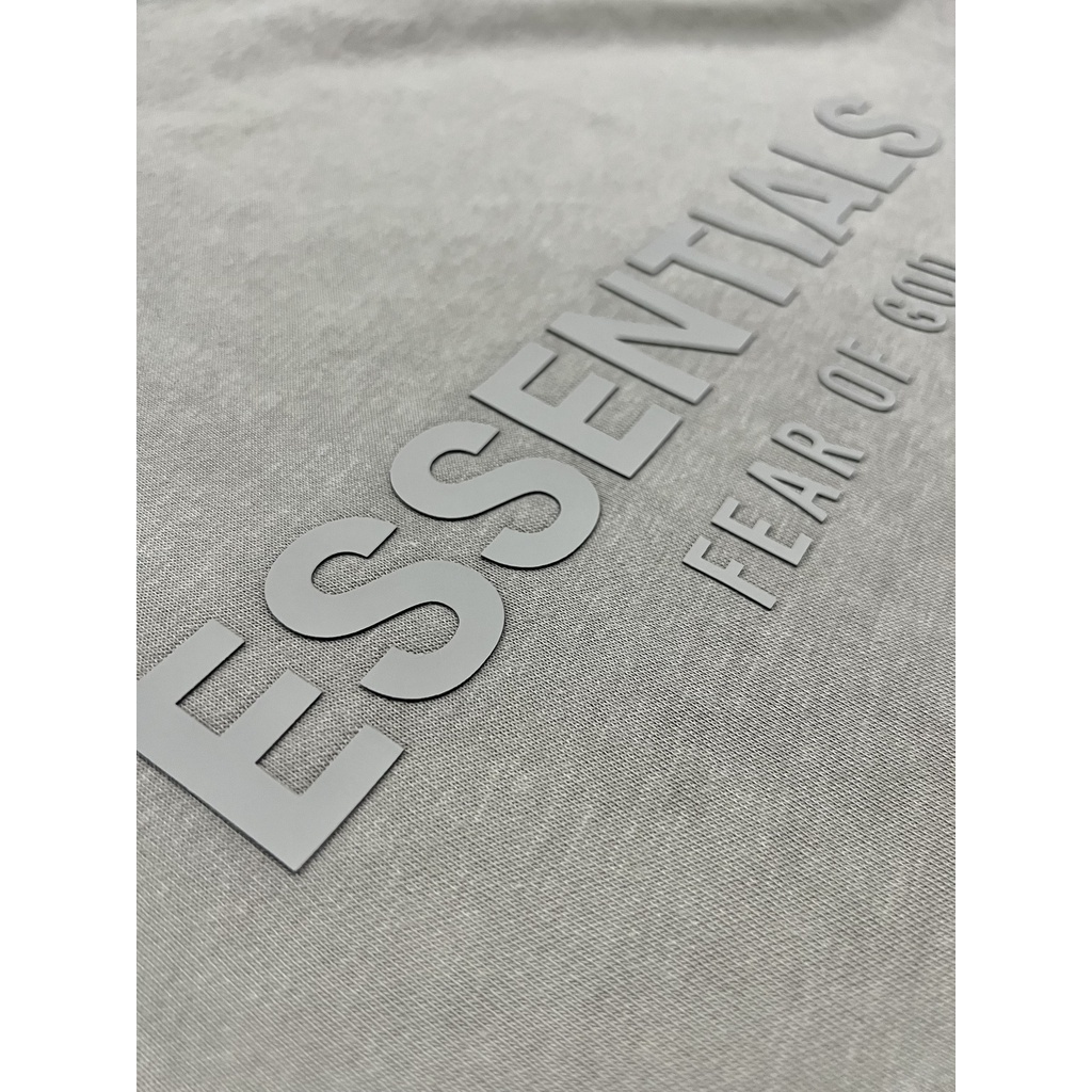 ÁO HOODIE ESSENTIALS SS21 MOSS Chữ Phản Quang màu Taupe hot hit 2021 dành cho cả nam nữ