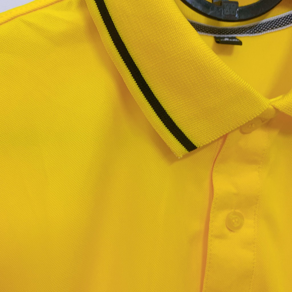 Áo Polo màu Vàng chất liệu Lacoste Thể Thao mềm mịn thoáng mát – Áo thun Nam Nữ ngắn tay có cổ. Nhận IN ẤN theo yêu cầu. | BigBuy360 - bigbuy360.vn
