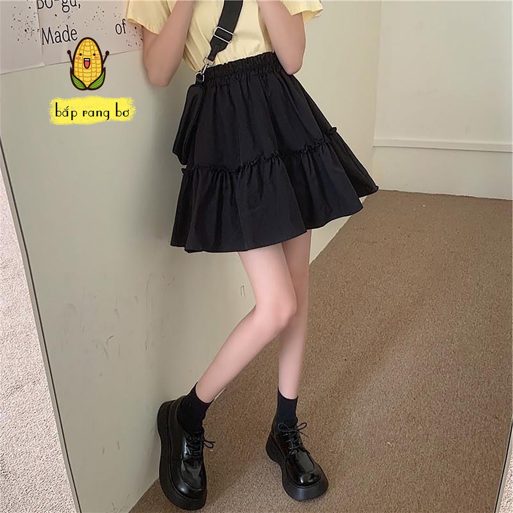 CHÂN VÁY XÒE 2 TẦNG CHO NỮ PHONG CÁCH HÀN QUỐC ULZZANG CV07 | BigBuy360 - bigbuy360.vn