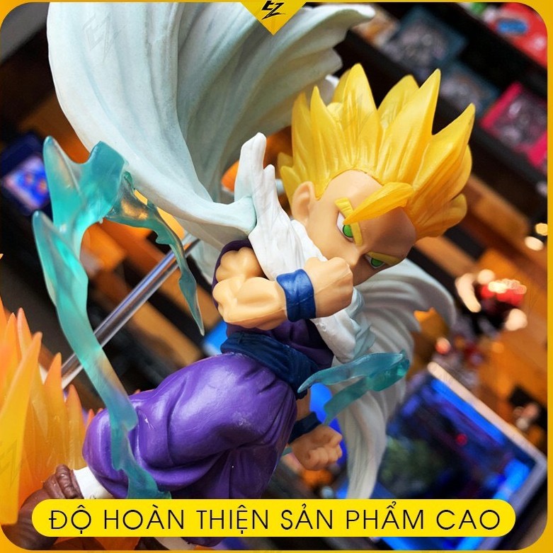 (Hết hàng) Mô hình Dragon Ball - Nhân Vật Songohan Kid siêu Saiya 16cm