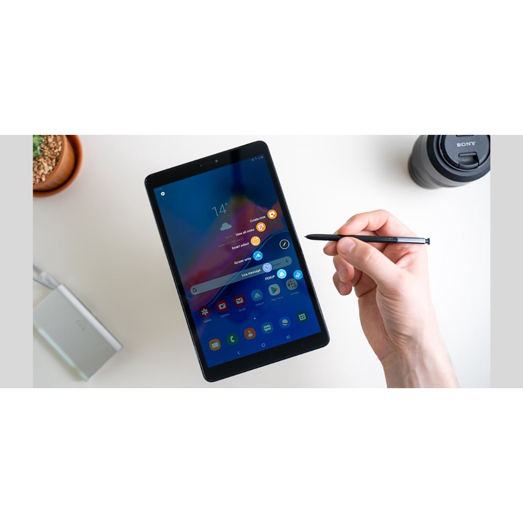 Máy tính bảng Samsung Galaxy Tab A 8.4 2020 3/32/4g lte/Likenew 99%+2 pm vip tienganh123, luyenthi123 trọn đời máy | BigBuy360 - bigbuy360.vn