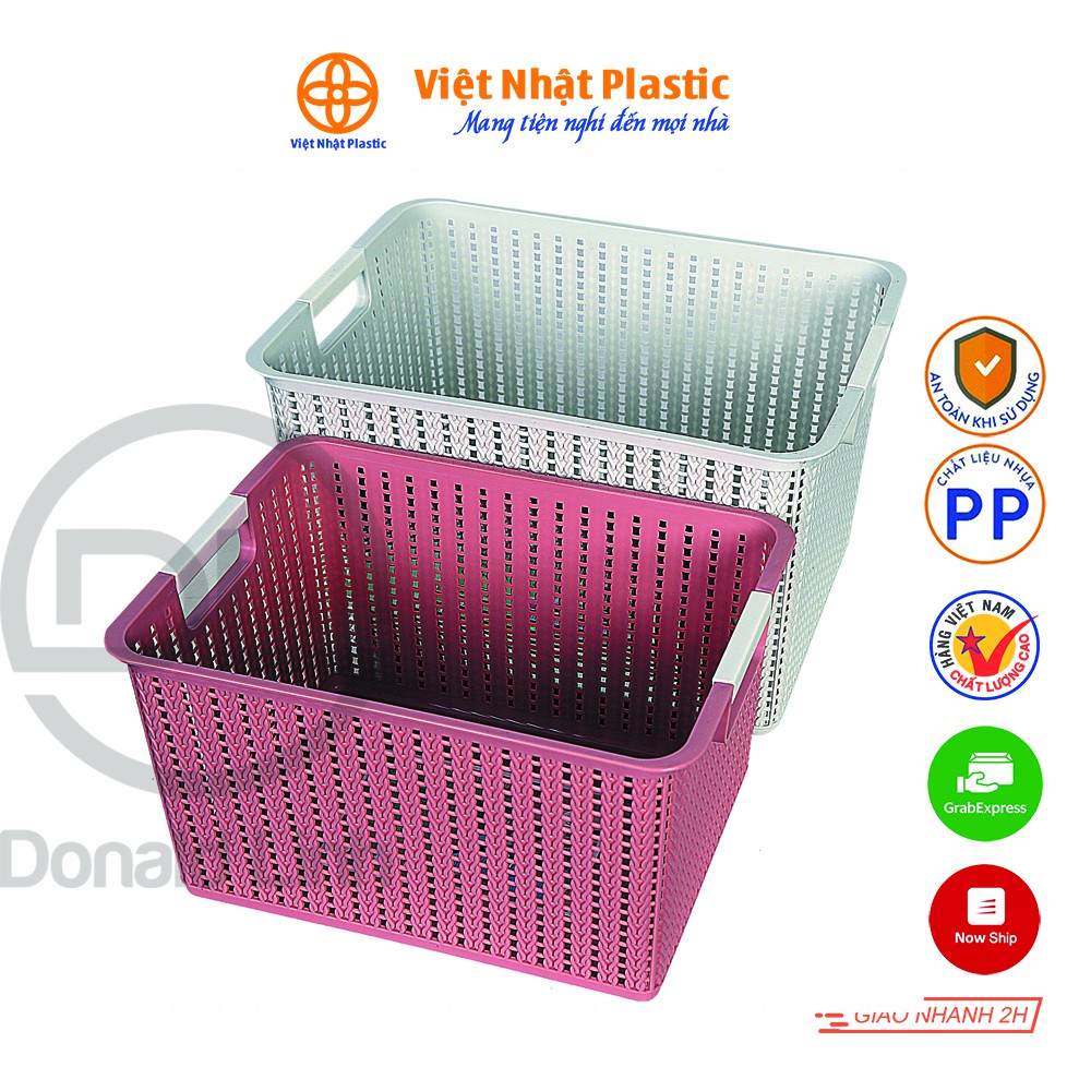 Rổ đan Việt Nhật Plastic 3415