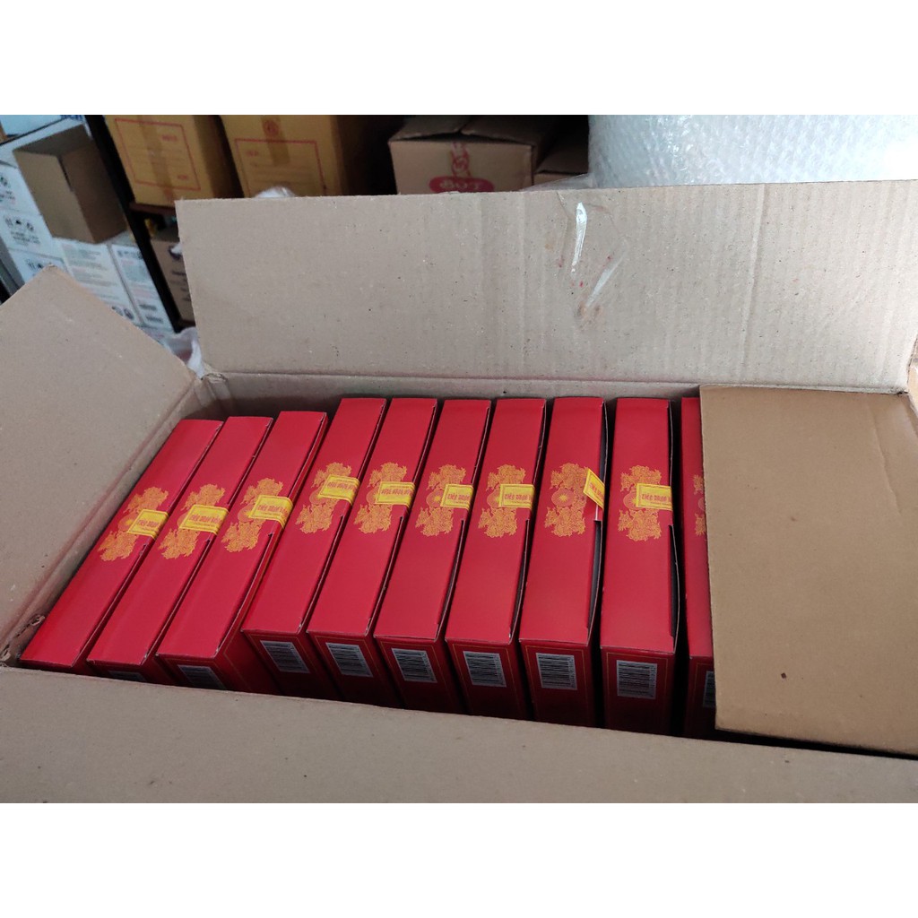 Thùng Bánh đậu xanh rồng vàng Tiên Dung 12 hộp 480g
