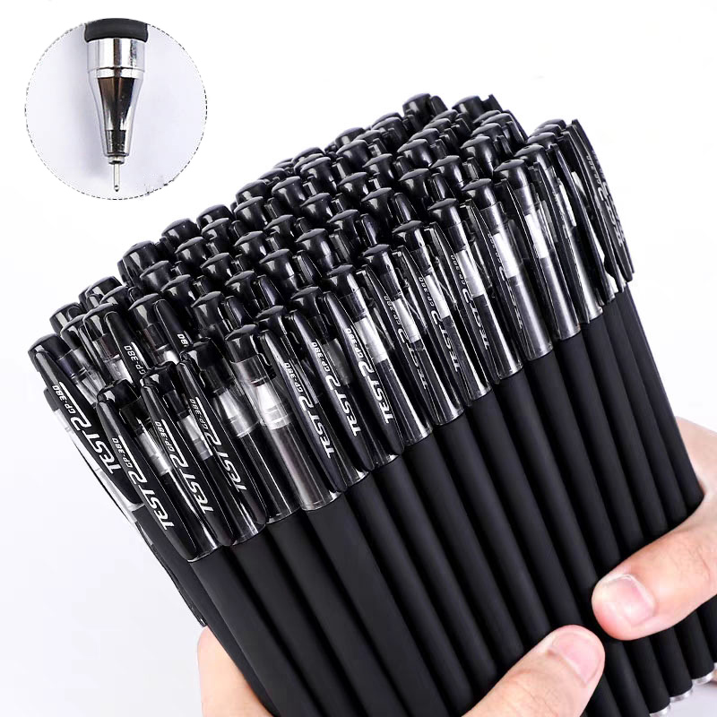 Bút bi viết mực đen ngòi 0.5/0.38mm
