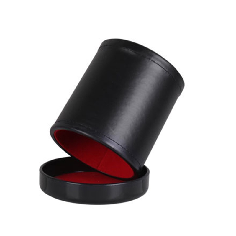Ly Uống Nước Chất Liệu Da PU Màu Xanh Lá / Đỏ Kích Thước 8x9.8x9cm / 3.14x3.85x3.54inch
