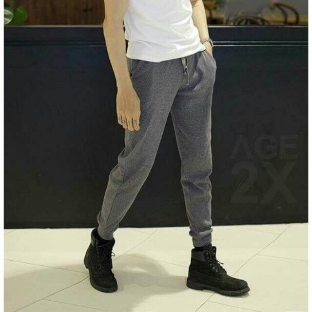 Quần jogger nam nữ - phong cách - 2019