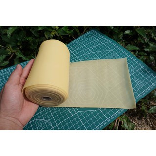 1 mét dây latex  mỏng THUN BẢN 0.65 mm