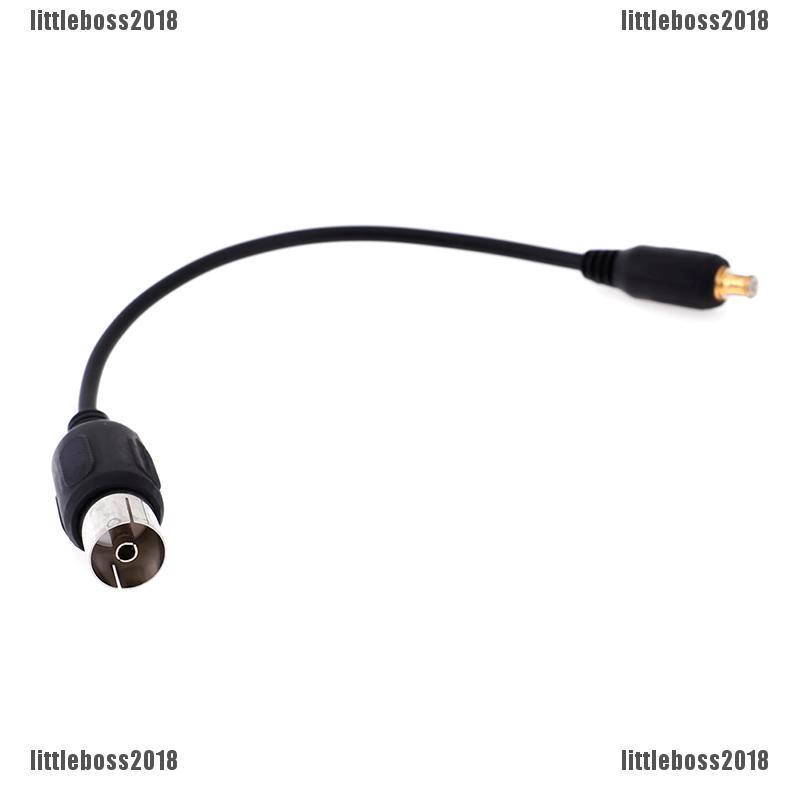 Dây cáp đuôi heo kết nối đầu MCX đực và đầu IEC cái dài 13cm dành cho thiết bị USB TV DVB-T