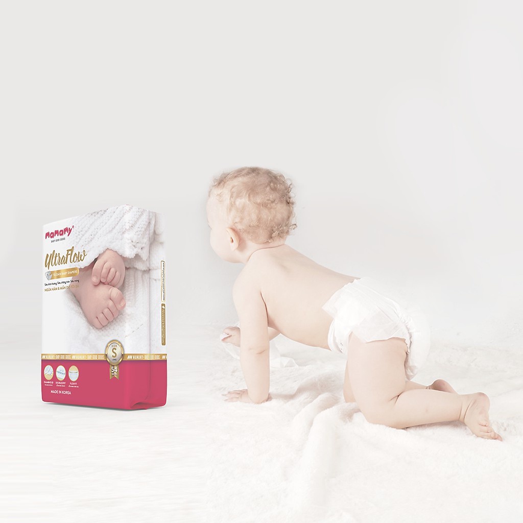 Combo 3 miếng tã dán Mamamy Ultraflow Size S