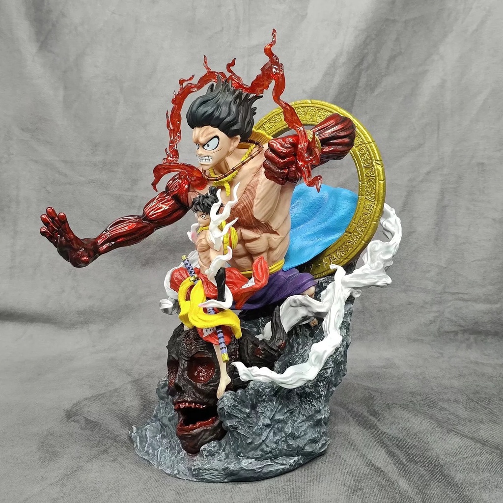 Mô hình luffy gear 4 siêu nét - mô hình one piece