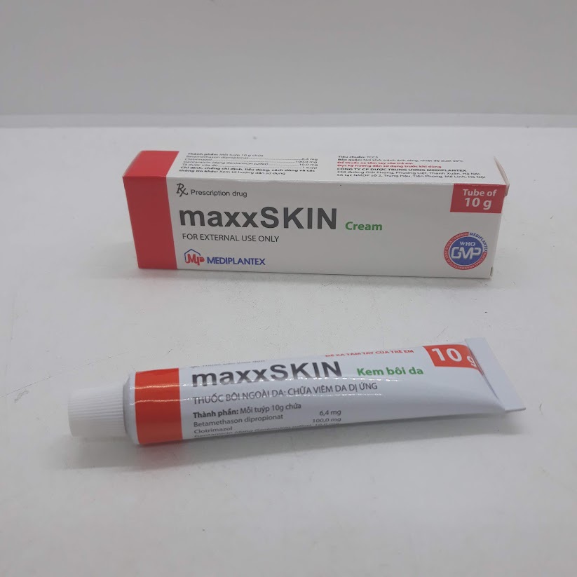 Kem bôi da maxxSkin Cream tuýp 10g ( chính hãng )