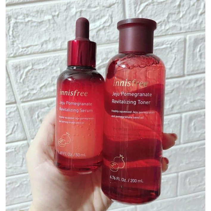  [SALE OFF] Nước hoa hồng lựu đỏ Innisfree Jeju Pomegranate Revitalizing Toner