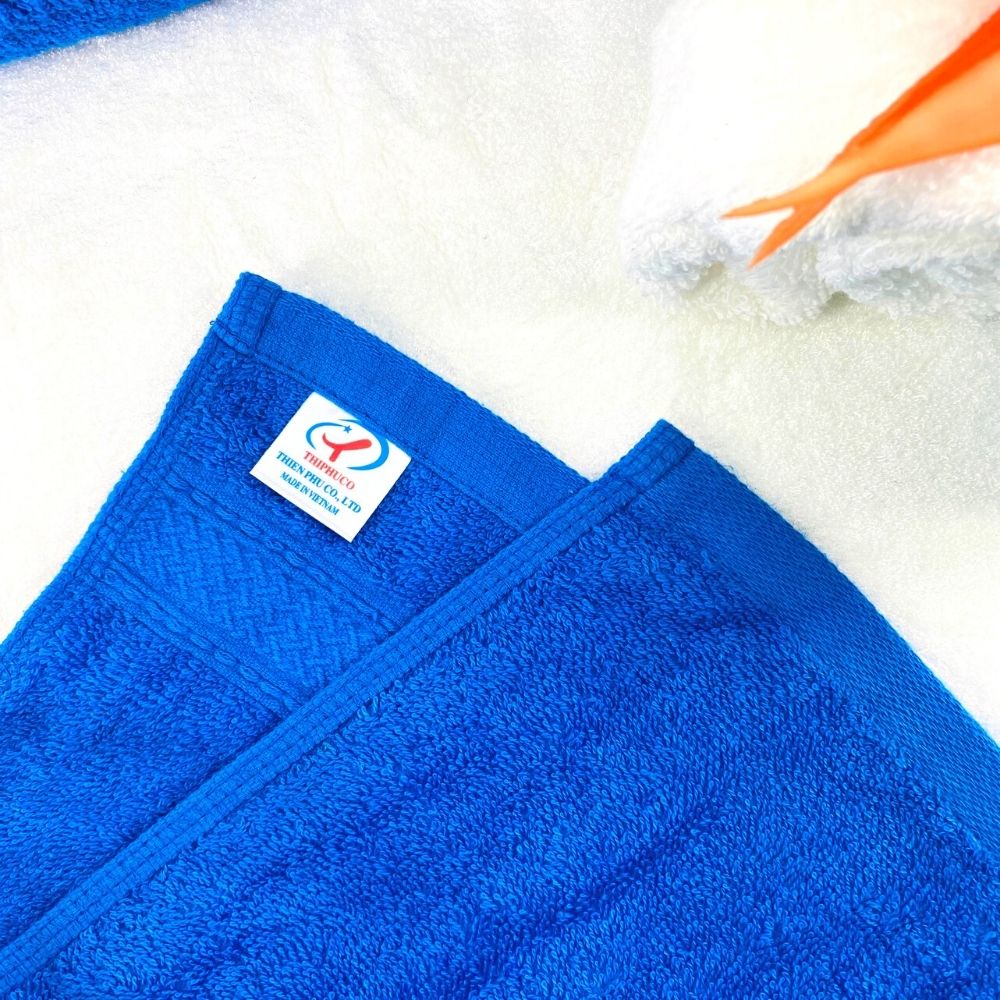 Khăn Tay Cotton Cao Câp Thiện Phú 34x34cm, Khăn Đa Năng S367 Bông Sợi Tự Nhiên Thấm Nước Tốt