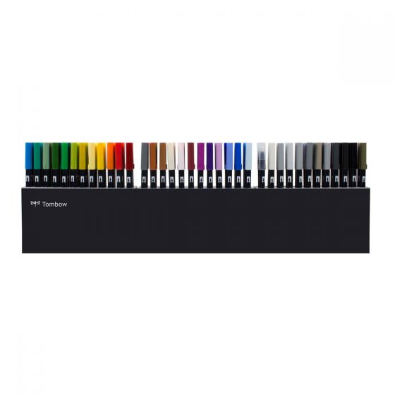 [DA ĐEN] Tombow Marker Case Hộp Đựng 108 Màu ABT Dual Brush Pen (Case Rỗng)