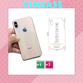 Miếng dán PPF cầu vồng 7 màu - tặng phụ kiện 6/6s/6plus/7/8/7plus/8plus/x/xs/xs max/11/11promax - VinCase