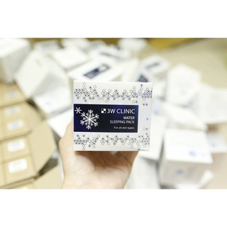 Mặt nạ ngủ dưỡng da tinh chất Hoa Hồng 3W Clinic