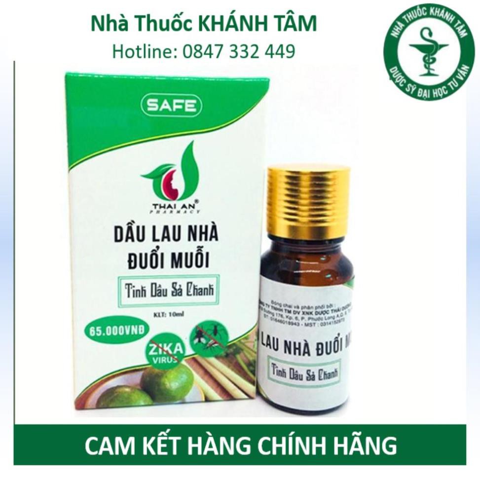 ! Dầu Lau Nhà Đuổi Muỗi 10ml ( 100% tinh dầu nguyên chất ) ! !