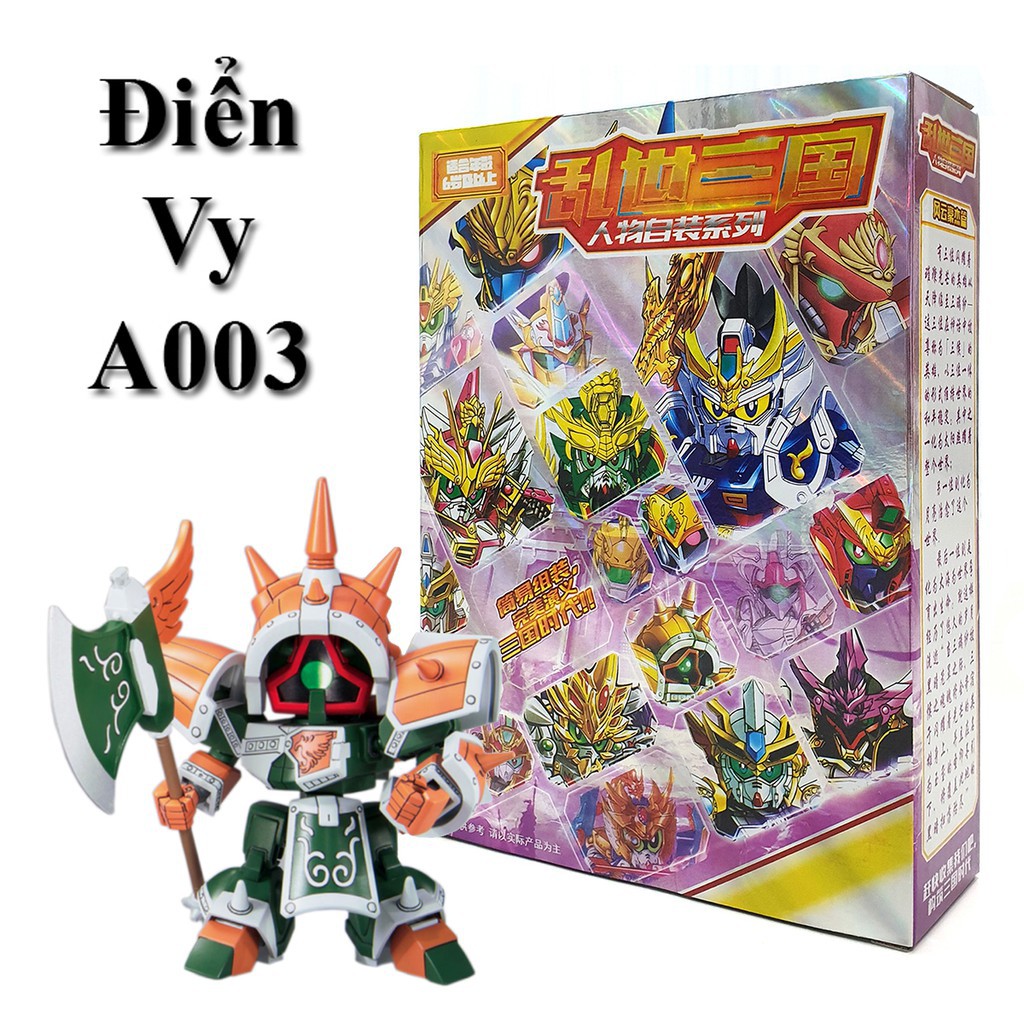 Đồ chơi lắp ráp SD/BB Gundam A003 Điển Vi - Gundam Tam Quốc