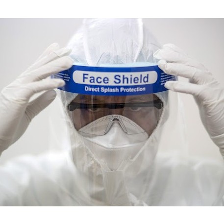 Kính chống giọt bắn kính bảo hộ Face Shield trong suốt an toàn không mờ hàng chính hãng