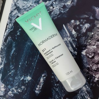 Vichy 3in1 tẩy tế bào chết + rửa mặt + mặt nạ