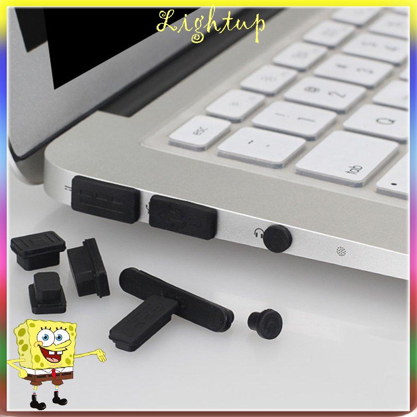 Set 12 nút silicone bịt chống bụi cho cổng USB laptop