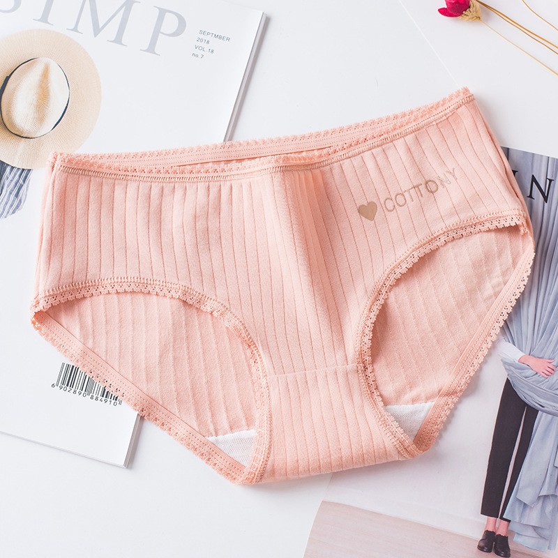 Quần lót nữ Cotton sợi tăm tre xuất Nhật cực đẹp CT0019 0 - Quần Lót Nữ AirBra mua 10 tặng 1