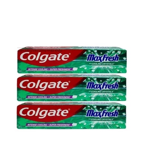 Combo 2 Tuýp Kem Đánh Răng Colgate MaxFresh 160g Thái Lan