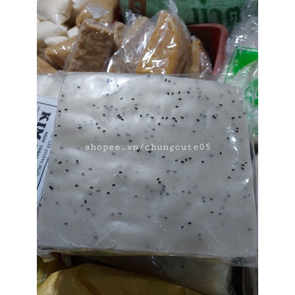 500g Bánh tráng mè nhúng bánh tráng nhúng 52 lá