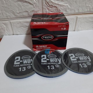 [CHÍNH HÃNG] Miếng Vá Săm Ô Tô, Xe Máy TECH 13 ( Tròn, 80mm) - 20 Miếng