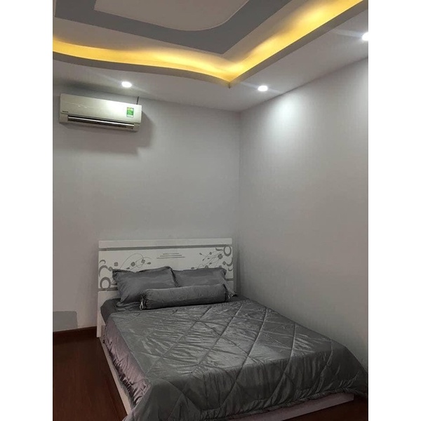 BỘ CHĂN GA GIÁ RẺ PHI LỤA MÀU XÁM ĐẬM