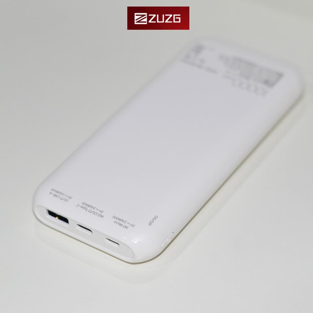 Sạc dự phòng siêu nhanh 20w cho iphone - chính hãng ZUZG J36c