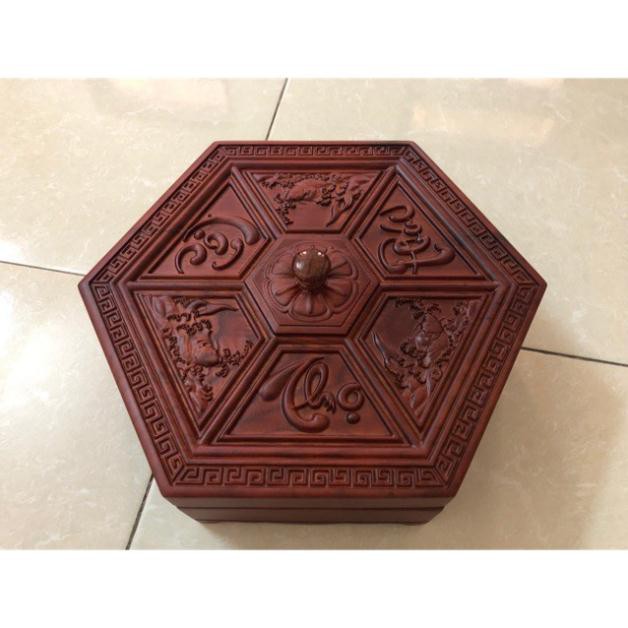 KHAY ĐỰNG BÁNH KẸO LÀM BẰNG GỖ CAO CẤP- TẶNG VÒNG ĐEO TAY