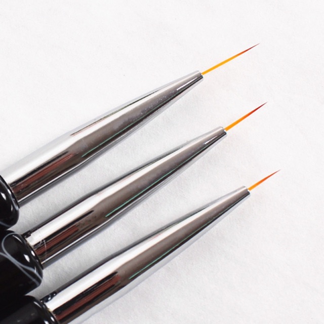 Cọ nét cán đá -dành cho vẽ - chuyên làm nail 3 size