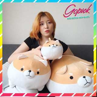 Gấu bông to thú nhồi bông chó corgi siêu cute hàng cao cấp mềm mịn | Go Pick