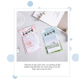 Bộ giấy ghi chú/giấy note GO ON A TRIP