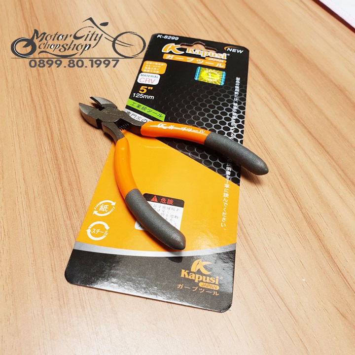 Kìm cắt, kềm cắt siêu sắc 5inch KAPUSI nhật bản