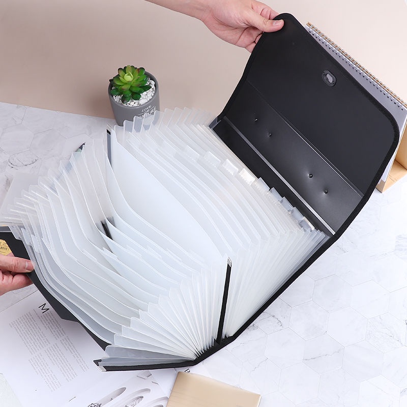 Túi Đựng Tài Liệu Giấy Tờ Nhiều Ngăn Cỡ Lớn Tiện Dụng