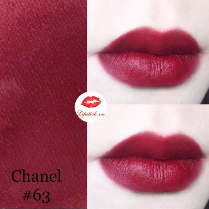 (chính hãng fullsize) Son Chanel màu số 63 - màu đỏ tây | BigBuy360 - bigbuy360.vn
