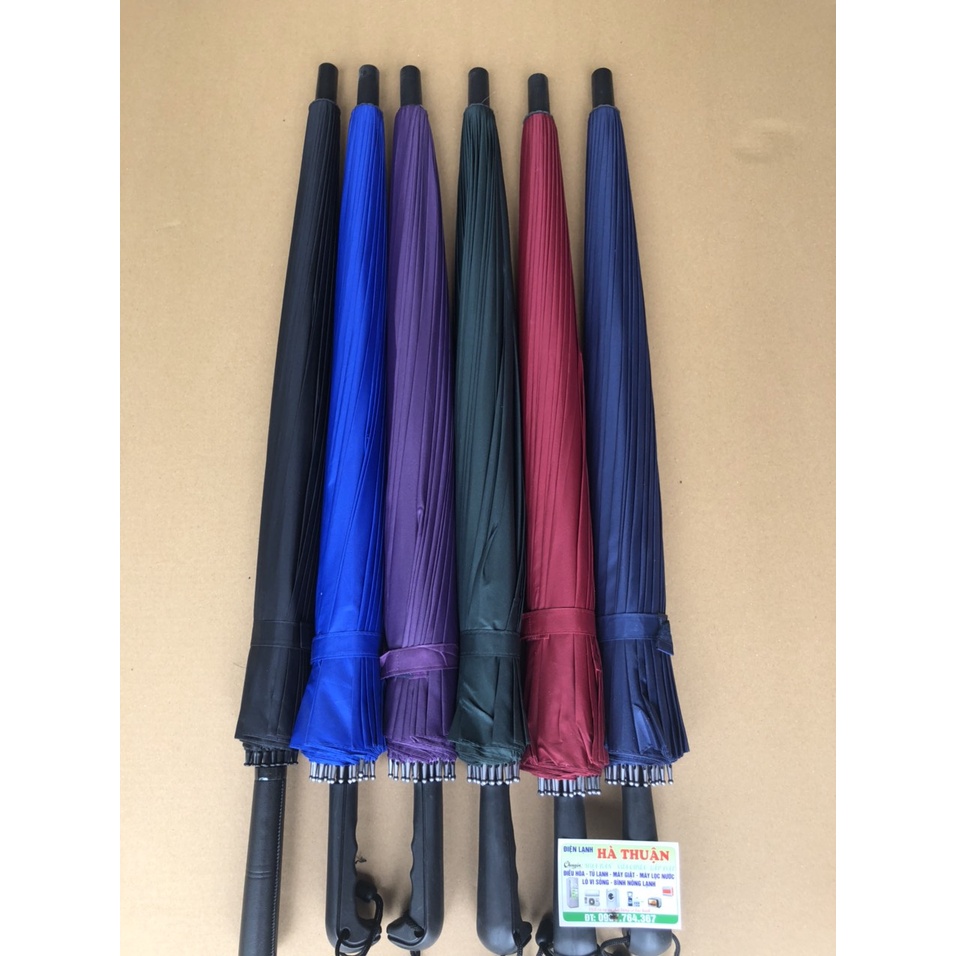 Ô dù cỡ lớn 24 nan, ô dù chống gió lật nan thép chắc chắn